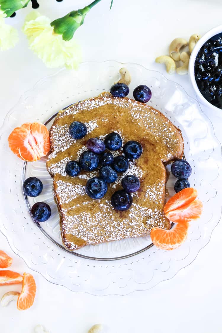 Orange French Toast (Vegan) https://www.veganblueberry.com