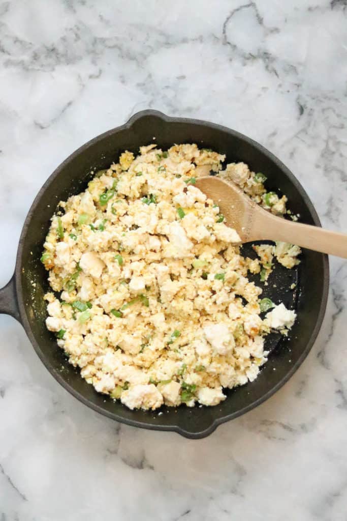 Best Easy Tofu Scramble Vegan Blueberry