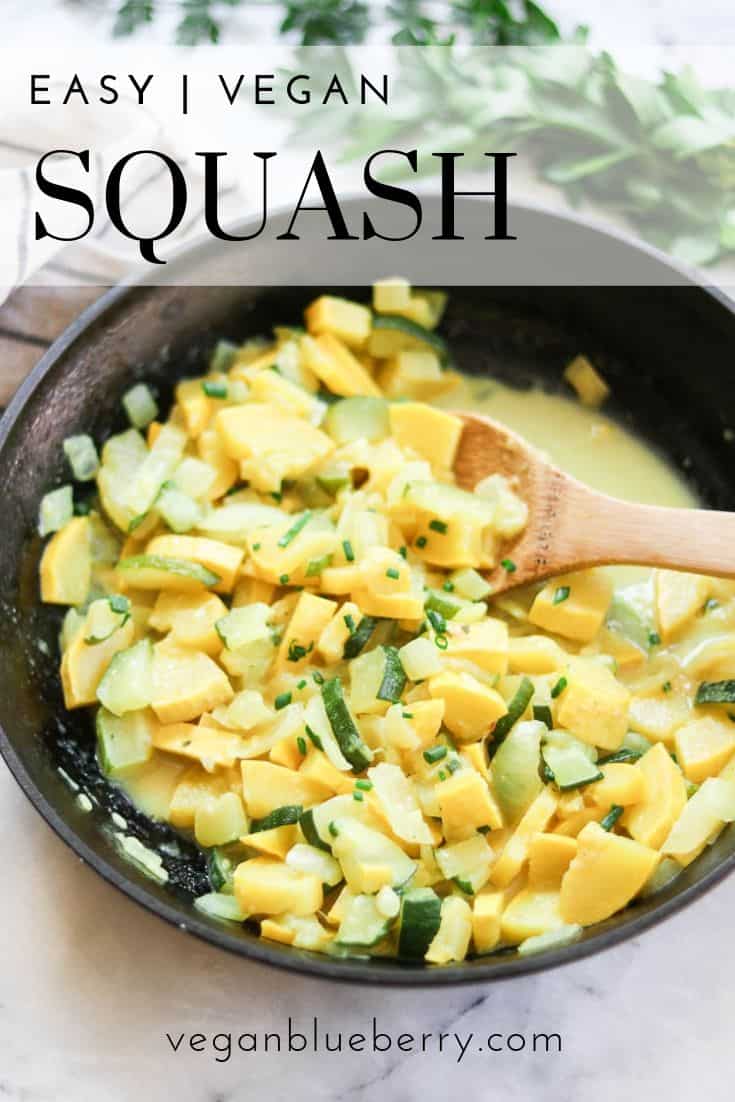 Vegan Savory Yellow Squash Vegan Blueberry