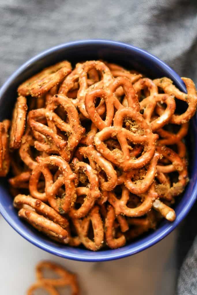 Spicy Seasoned Pretzels Vegan Blueberry
