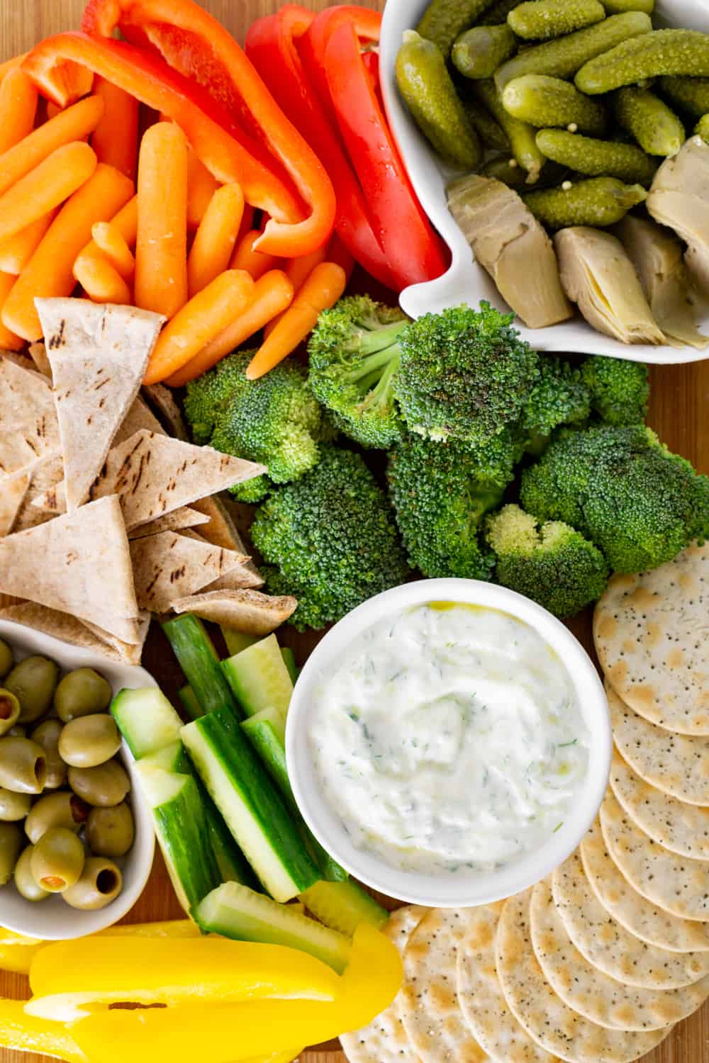 Simple Vegetarian Charcuterie Board - Fork in the Kitchen