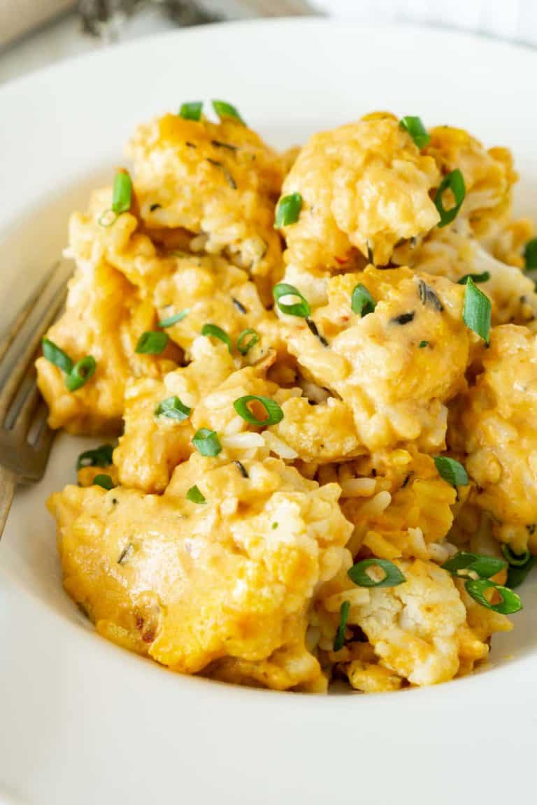 Cheesy Vegan Cauliflower Casserole Vegan Blueberry