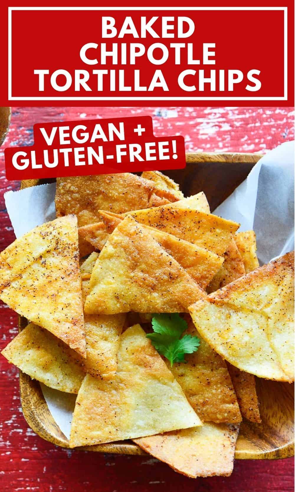 Homemade Chili Tortilla Chips Vegan Blueberry