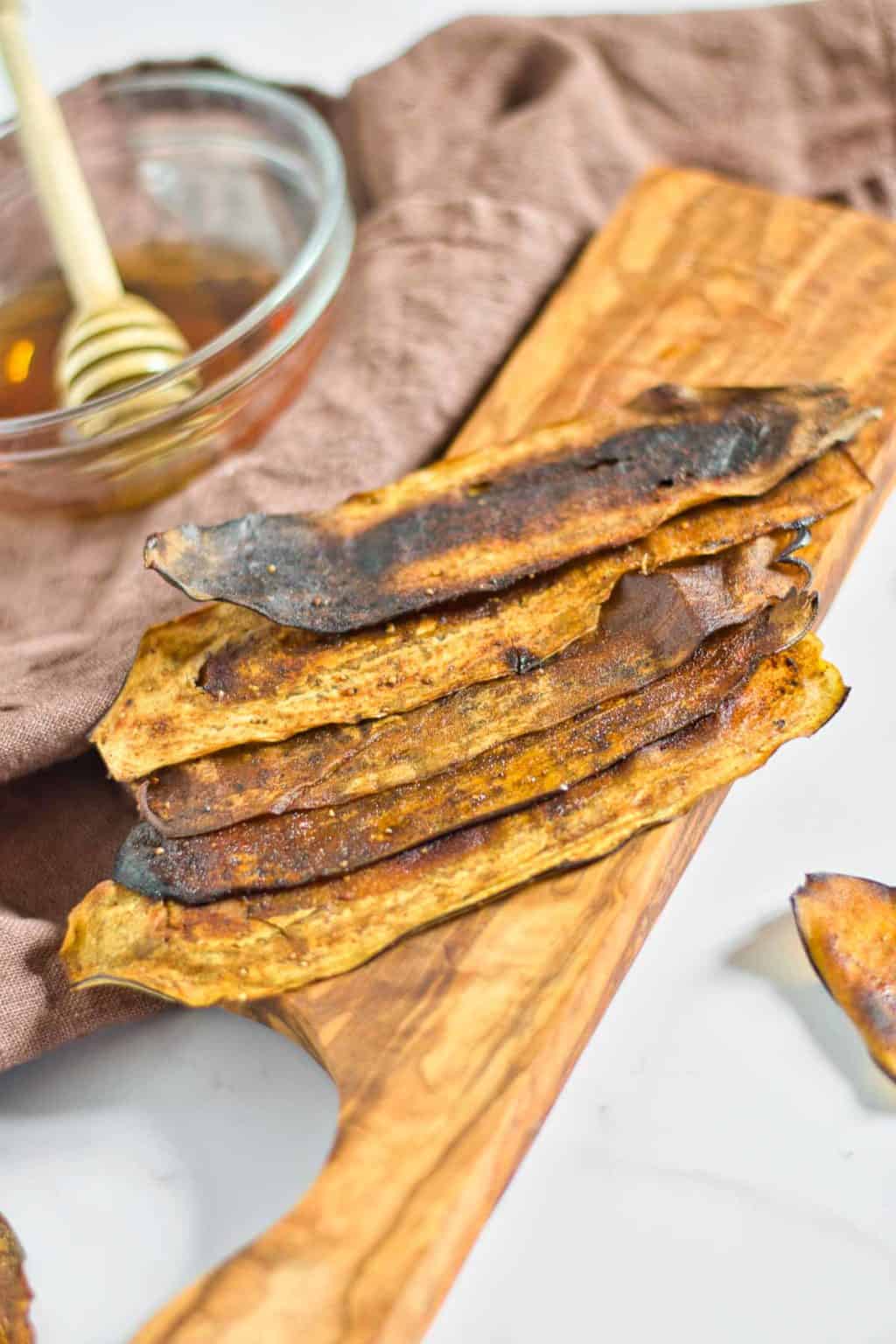 Eggplant Bacon (SoyFree and Vegan!) Vegan Blueberry